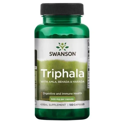 Swanson Triphala, 500 mg, 100 kapsler