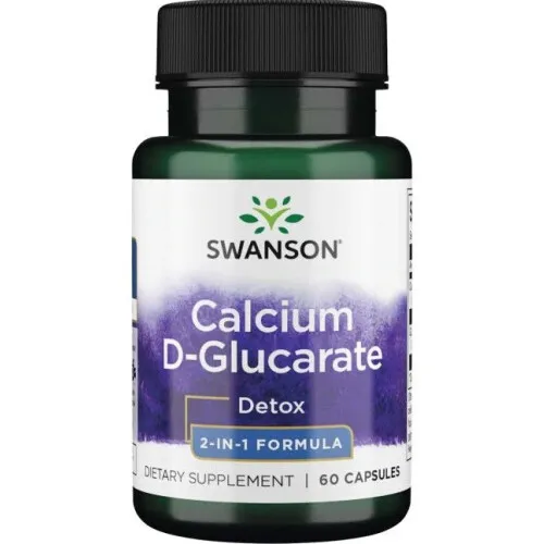 Swanson Calcium D-Glucarate, 60 kapsler