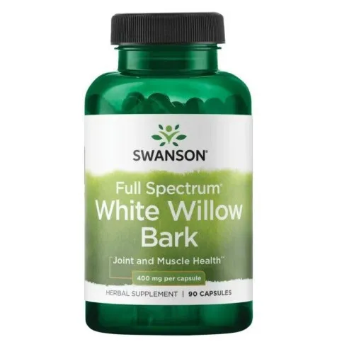 Swanson Fuldt Spektrum Hvid Pilebark, 400 mg, 90 kapsler