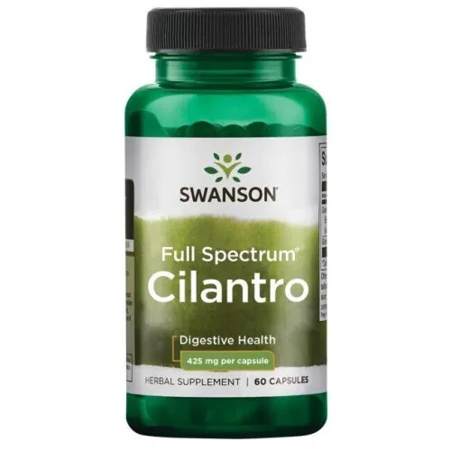 Swanson Fuldt Spektrum Koriander, 425 mg, 60 kapsler
