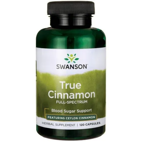 Swanson Ægte Kanel Fuld Spektrum, 120 kapsler