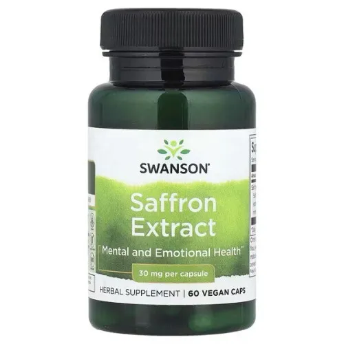 Swanson Safran Ekstrakt, 60 kapsler
