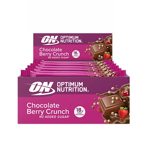Optimum Nutrition Sprød Protein Bar, 12 x 55 g