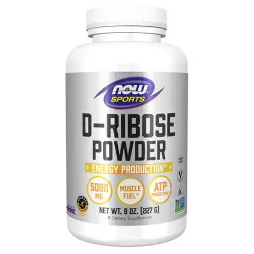 Now Foods D-Ribose, pulver, 227 gram