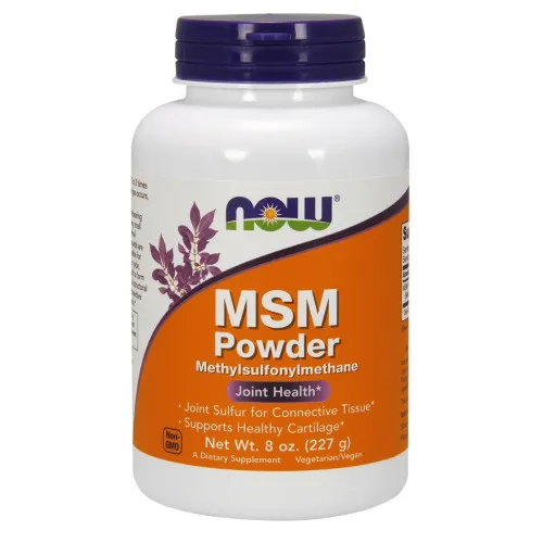 Now Foods MSM Methylsulfonylmethan pulver, 227 gram