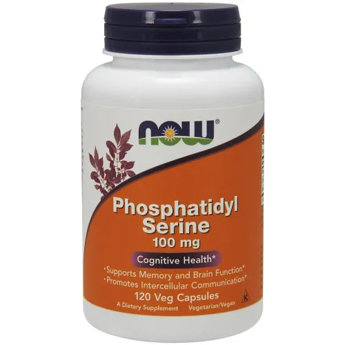 Now Foods Phosphatidyl Serin 100 mg, 120 kapsler