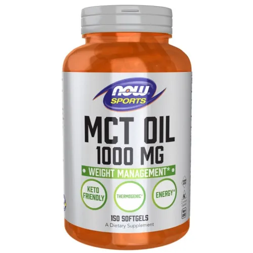 Now Foods MCT Olie, 1000 mg, 150 kapsler