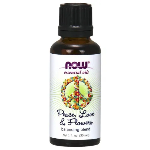 Now Foods Æterisk Olie, Peace Love & Flowers Oil Blend, 30 ml