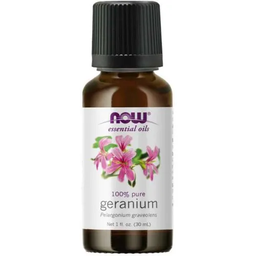 Now Foods Æterisk Olie, Geraniumolie, 30 ml