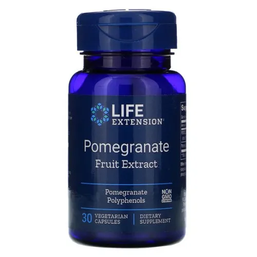Life Extension Granatæble Frugt Ekstrakt, 30 kapsler