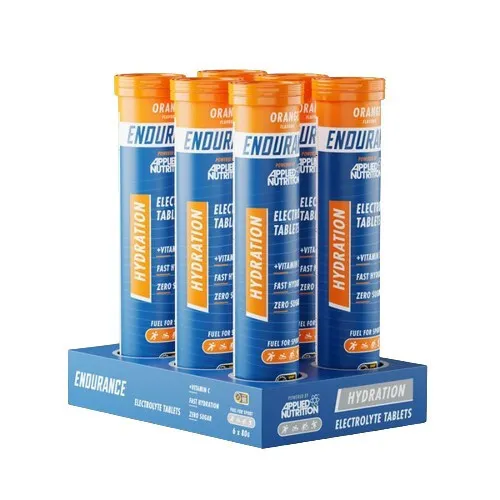 Applied Nutrition Endurance Hydration Elektrolyt, 6 x 20 brusetabletter