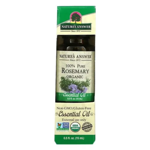 Nature's Answer 100% Ren Rosmarin Æterisk Olie, 15 ml