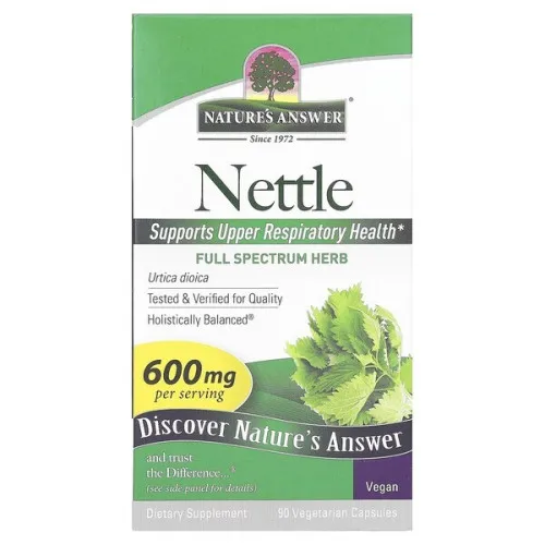 Nature's Answer Brændenælde, 600 mg, 90 kapsler