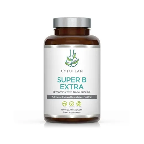 Cytoplan Super B Extra, 180 veganske tabletter