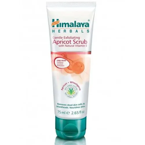 Himalaya Mild Eksfolierende Abrikos Scrub, 75 ml