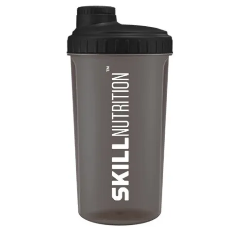 Skill Nutrition Shaker, Røget Sort, 700 ml
