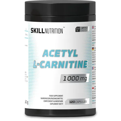 Skill Nutrition Acetyl L-Carnitin, 1000 mg, 120 vegankapsler