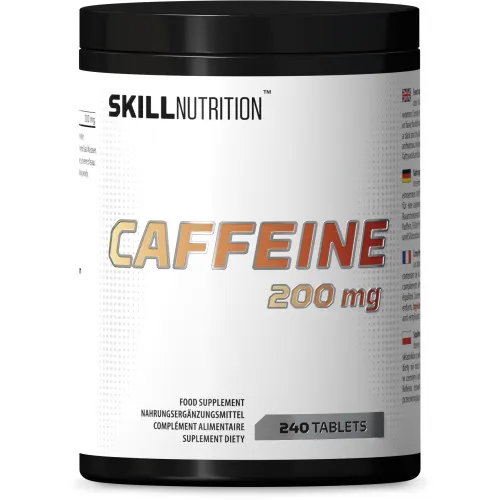 Skill Nutrition Koffein 200 mg, 240 tabletter