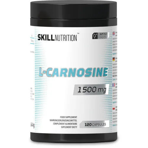 Skill Nutrition L-Carnosin 1500 mg, 120 vegankapsler