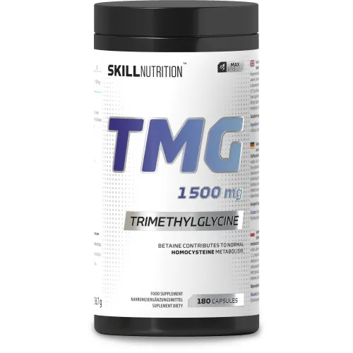 Skill Nutrition TMG Trimethylglycin 1500 mg, 180 vegankapsler