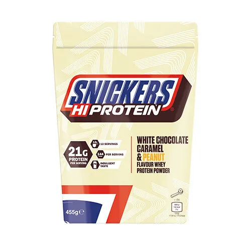 Mars Protein Snickers White Protein pulver, 455 gram