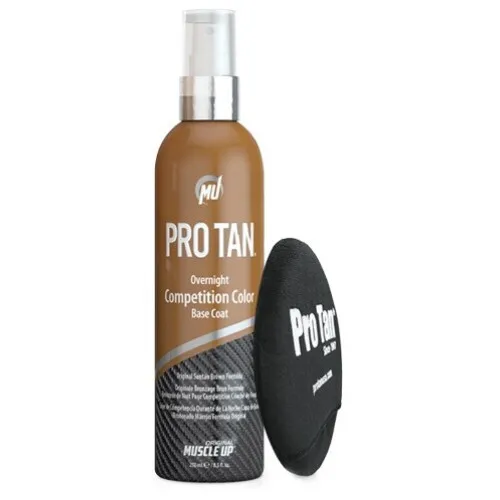 Pro Tan Overnight Konkurrence Farve Base Coat spray med applikator, 250 ml