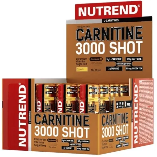Nutrend Carnitin 3000 Shot, 20 x 60 ml