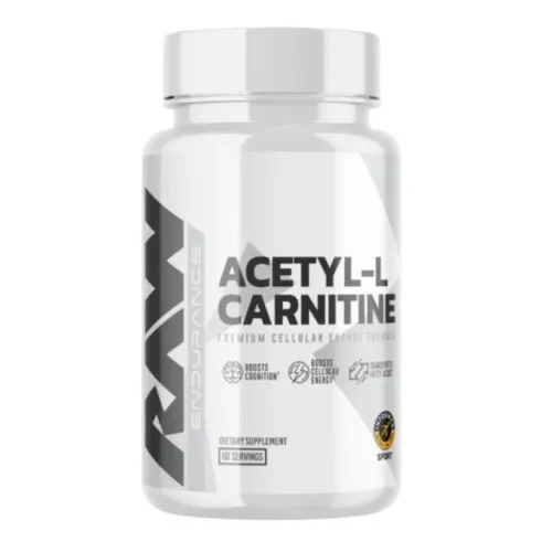 Raw Nutrition Acetyl L-Carnitin, 60 kapsler