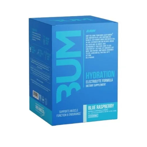 Raw Nutrition Bum Hydration, Blue Raspberry, 20 x 6,1 g