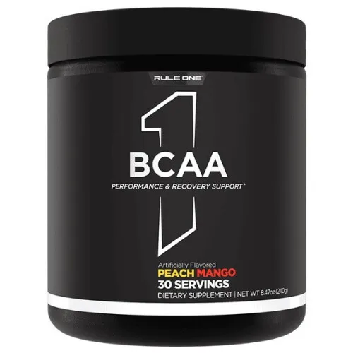 Rule One BCAA, Peach Mango, 240 gram