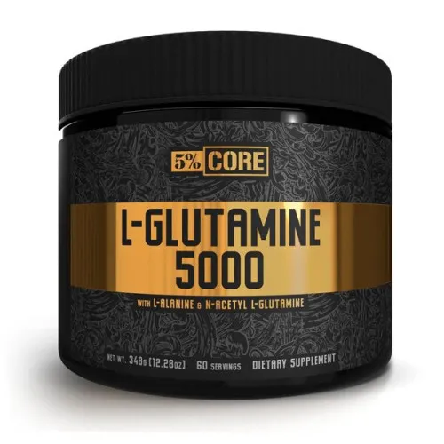 5% Nutrition L-Glutamin 5000 Core Series, 348 gram