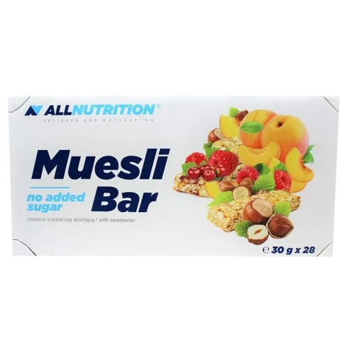 Allnutrition Müslibar, Abrikos, 28 barer