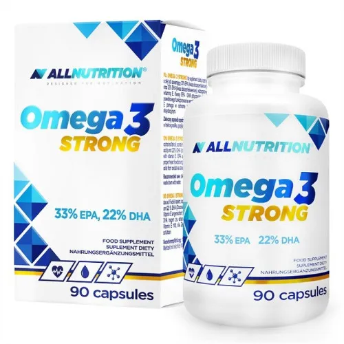 Allnutrition Omega 3 Stærk, 90 kapsler