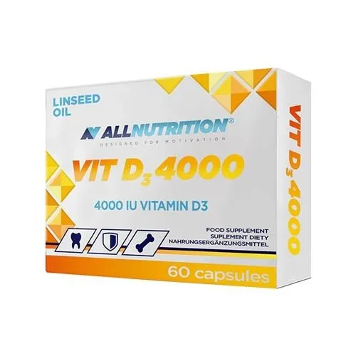 Allnutrition Vitamin D3 4000, 4000 IU, 60 kapsler