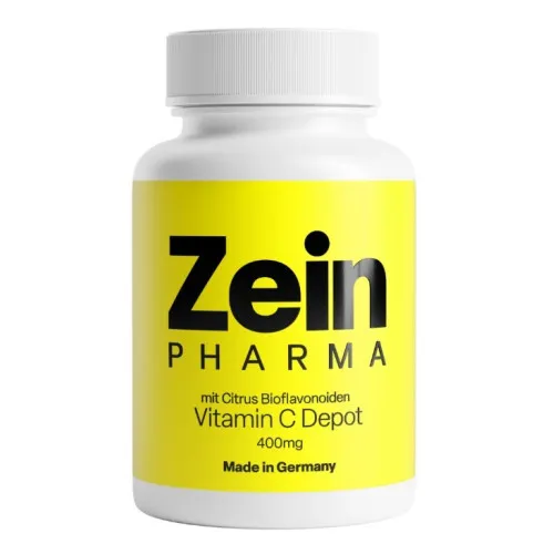 Zein C-vitamin Depot 400 mg med citrusbioflavonoider, 120 kapsler