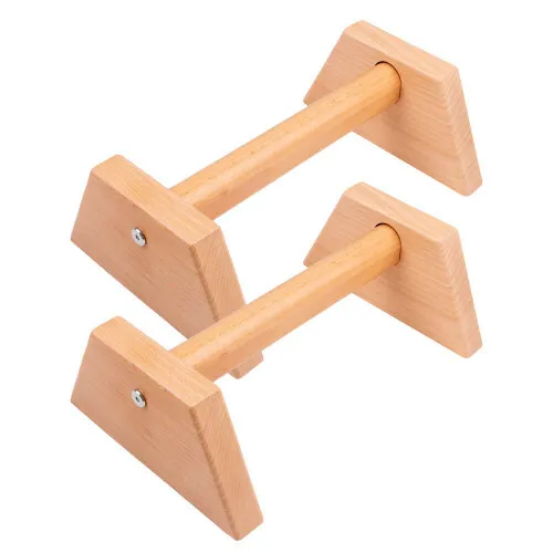 Armbøjningsgreb i bøgetræ, 2 stk