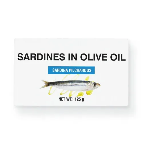 Sardiner i olivenolie (125 g)