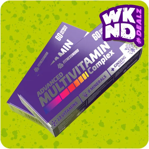 Fitnessnord Multivitamin Complex (60 caps) - BUY 1 GET 1 FREE