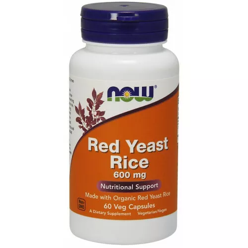 NOW FOODS RED YEAST RICE 60 stk 