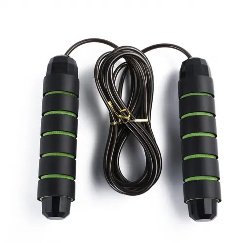 Justerbart Sjippetov med Vægte - Green (310g)