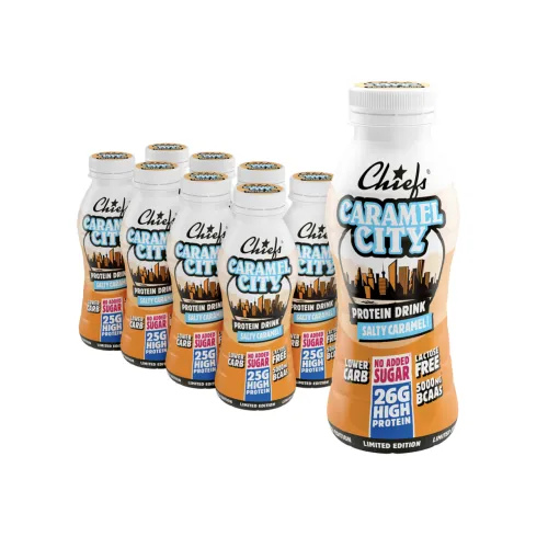 Proteinshakes med 26 g protein, bedst før: 28/05/2026 (8 x 330 ml) - Caramel City