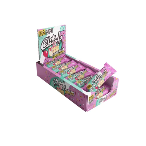 Chiefs protein bar 12 x 55 g - Birthday Cake