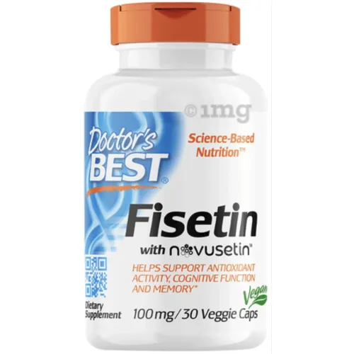 Doctor’s Best Fisetin med Novusetin® (30 veganske kapsler)