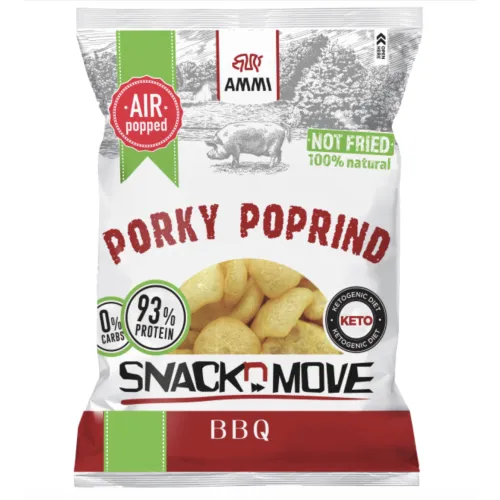 AIR POPPED PORKY POPRINDS 1 x 30g-BBQ