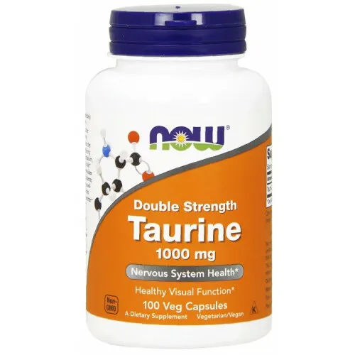 NOW FOODS TAURINE 100 stk 