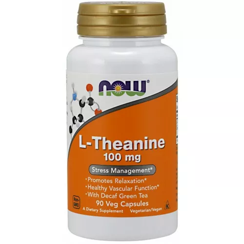 NOW FOODS L-THEANINE 90 stk 
