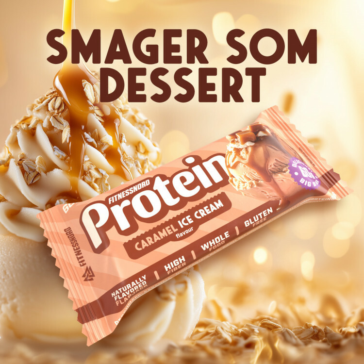 Højprotein Flapjack med Karamel Is-smag (60 g)