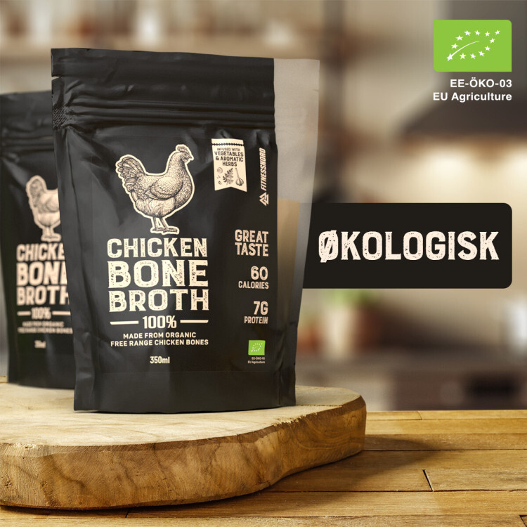 Kyllingefond økologisk og langtidssimret (350 ml)