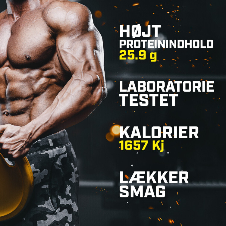 Gainer med 25% valleprotein (3 x 4 kg)