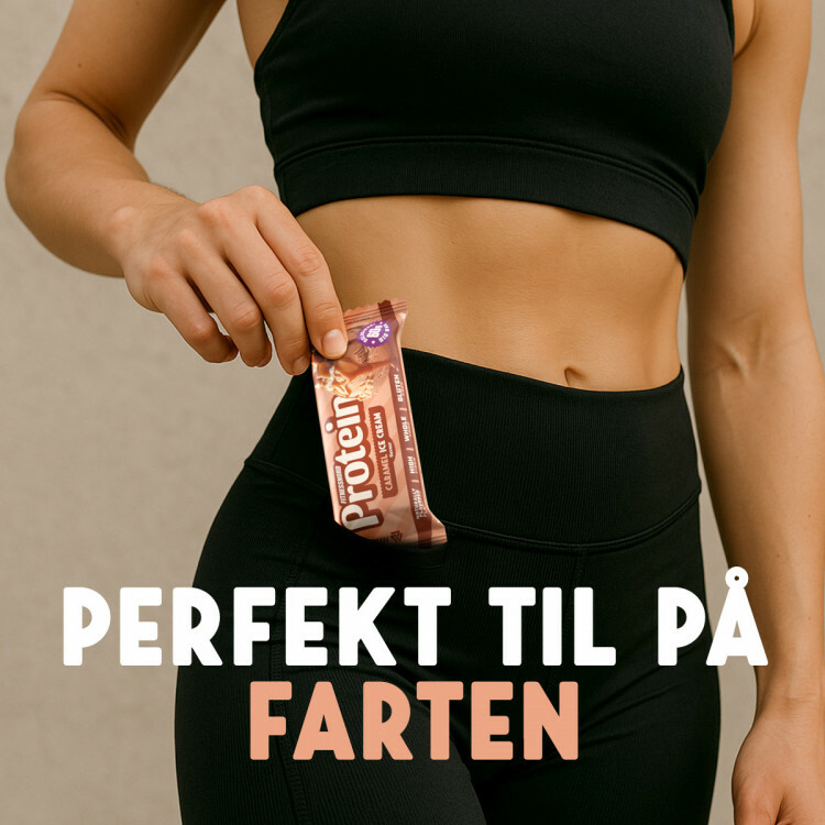 Højprotein Flapjack med Karamel Is-smag (60 g)